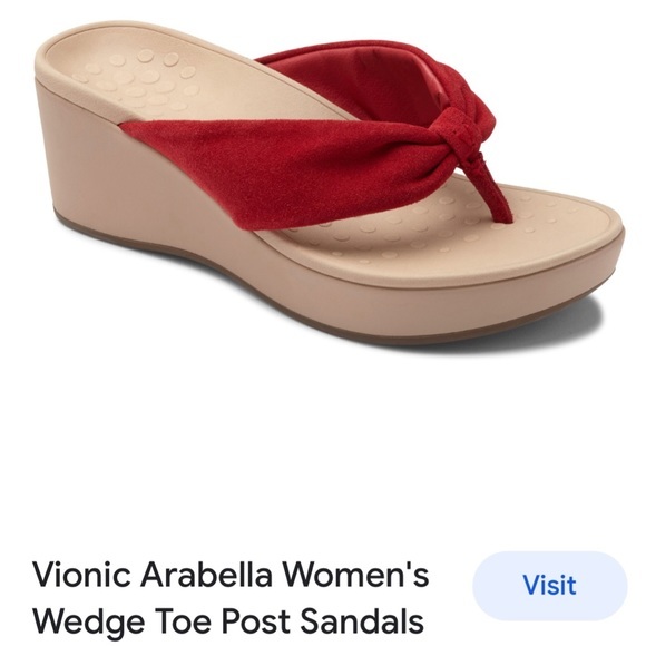 Vionic Arabella Wedge Sandal - Picture 1 of 6
